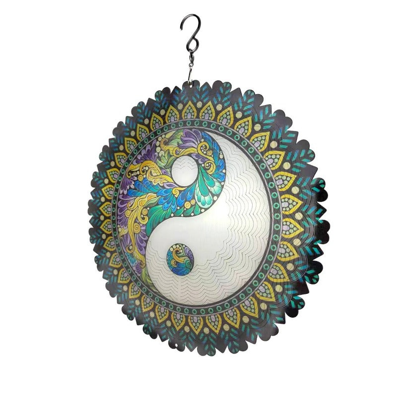 Wholesale 3D Rotating Stainless Steel Wind Chimes
